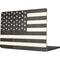 Black & White USA Flag Apple MacBook Pro 14-inch Skin