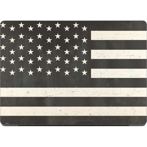 Black & White USA Flag Apple MacBook Pro 14-inch Skin
