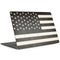 Black & White USA Flag MacBook Skins