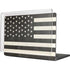 Black & White USA Flag MacBook Cases