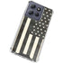 Black & White USA Flag Moto G Play 5G (2025) Clear Case