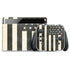 Black & White USA Flag Nintendo Skins