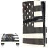 Black & White USA Flag PS5 Pro Disk Bundle Skin