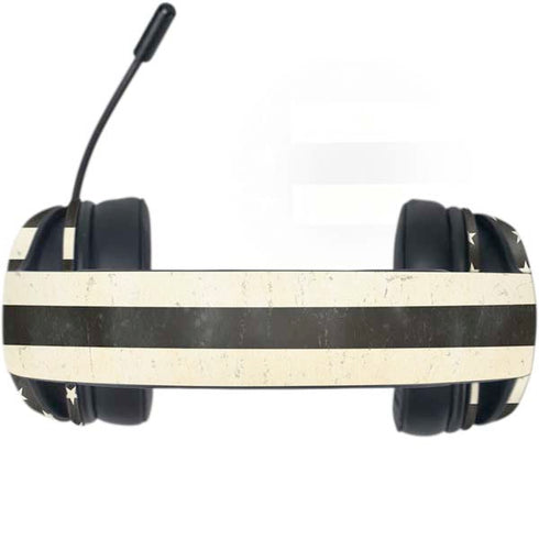 Black & White USA Flag Razer Kraken X Skin