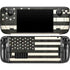 Black & White USA Flag Steam Deck Handheld Gaming Computer OLED Skin