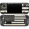 Black & White USA Flag Steam Deck Handheld Gaming Computer Skin