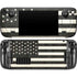 Black & White USA Flag Steam Deck Handheld Gaming Computer Skin