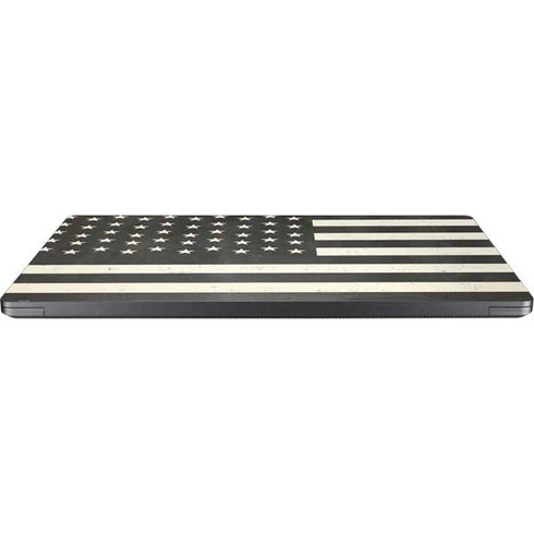 Black & White USA Flag Surface Laptop 7 13.8in Skin