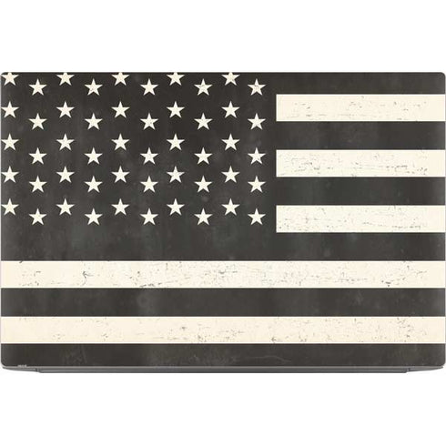 Black & White USA Flag Dell XPS Skin