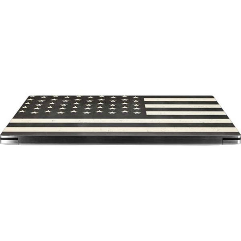 Black & White USA Flag Dell XPS Skin