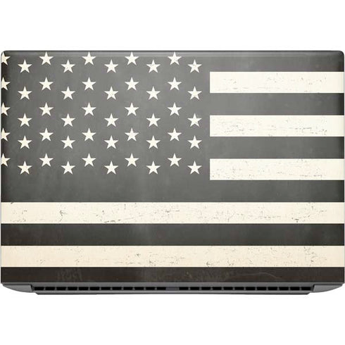 Black & White USA Flag HP ZBook Fury 16 G10 Skin