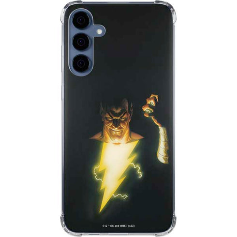 DC Comics Justice Society of America #23 Cover Painting Black Adam Original Art by Alex Ross Galaxy A35 5G Clear Case