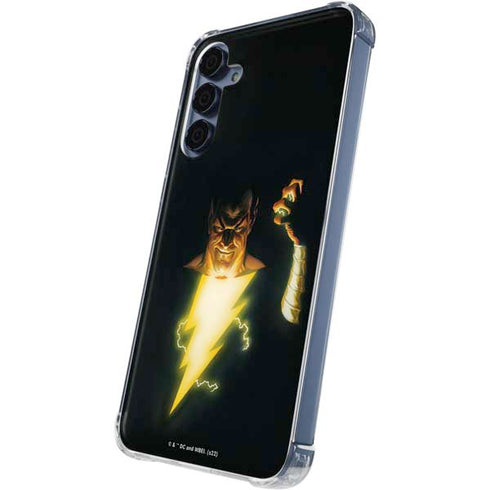 DC Comics Justice Society of America #23 Cover Painting Black Adam Original Art by Alex Ross Galaxy A35 5G Clear Case