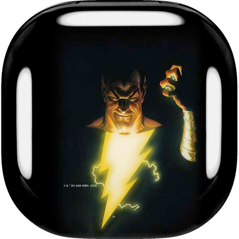 DC Comics Justice Society of America #23 Cover Painting Black Adam Original Art by Alex Ross Galaxy Buds Live Skin