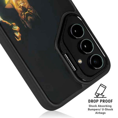 DC Comics Justice Society of America #23 Cover Painting Black Adam Original Art by Alex Ross Galaxy S25 Kickstand Case