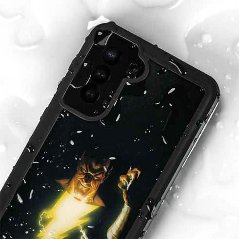 DC Comics Justice Society of America #23 Cover Painting Black Adam Original Art by Alex Ross Galaxy S24 Plus Waterproof Case