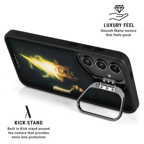 DC Comics Justice Society of America #23 Cover Painting Black Adam Original Art by Alex Ross Galaxy S25 Ultra Kickstand Case