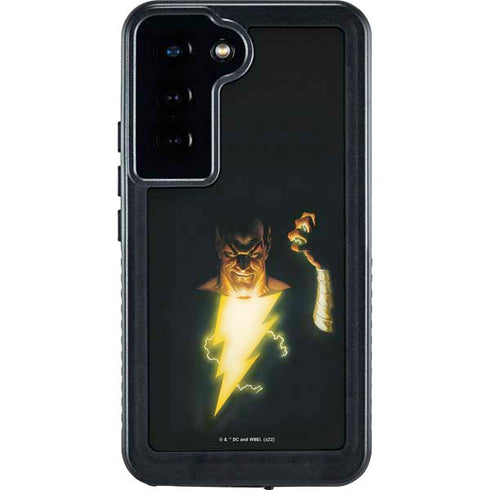 DC Comics Justice Society of America #23 Cover Painting Black Adam Original Art by Alex Ross Galaxy S24 Waterproof Case