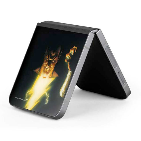 DC Comics Justice Society of America #23 Cover Painting Black Adam Original Art by Alex Ross Galaxy Z Flip6 Skin