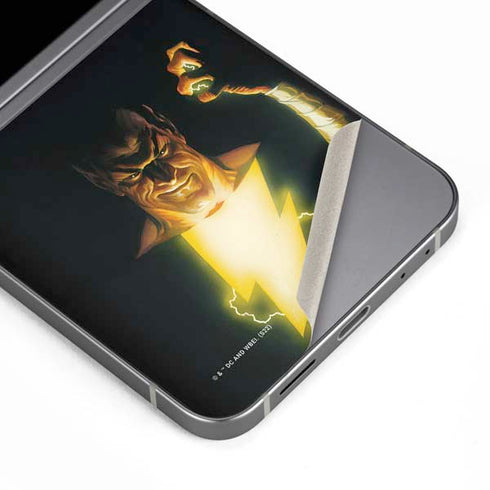 DC Comics Justice Society of America #23 Cover Painting Black Adam Original Art by Alex Ross Galaxy Z Flip6 Skin