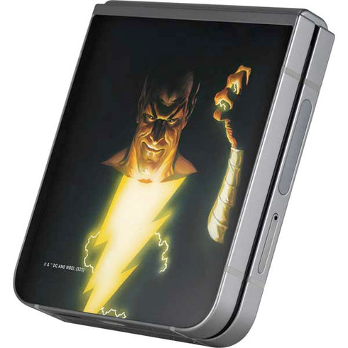 DC Comics Justice Society of America #23 Cover Painting Black Adam Original Art by Alex Ross Galaxy Z Flip6 Skin