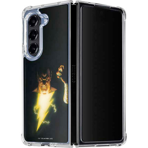 DC Comics Justice Society of America #23 Cover Painting Black Adam Original Art by Alex Ross Galaxy Z Fold5 5G Clear Case