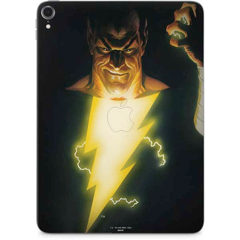 DC Comics Justice Society of America #23 Cover Painting Black Adam Original Art by Alex Ross Apple iPad Pro Skin