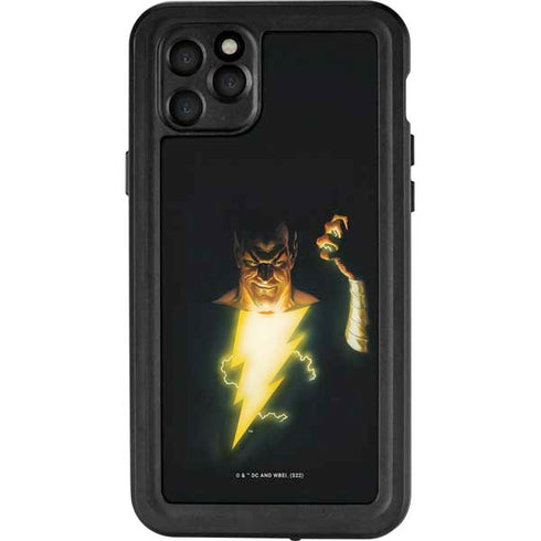 DC Comics Justice Society of America #23 Cover Painting Black Adam Original Art by Alex Ross iPhone Cases