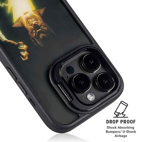 DC Comics Justice Society of America #23 Cover Painting Black Adam Original Art by Alex Ross iPhone 13 Pro Kickstand Case