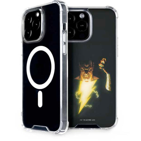 DC Comics Justice Society of America #23 Cover Painting Black Adam Original Art by Alex Ross iPhone Cases