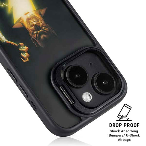 DC Comics Justice Society of America #23 Cover Painting Black Adam Original Art by Alex Ross iPhone 14 Kickstand Case