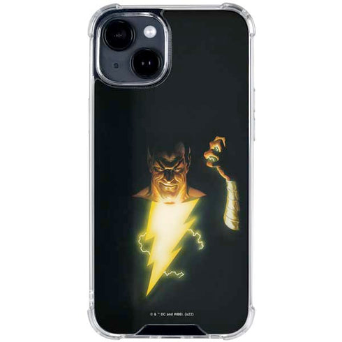 DC Comics Justice Society of America #23 Cover Painting Black Adam Original Art by Alex Ross iPhone 15 Clear Case
