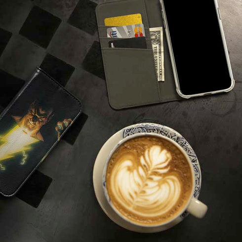 DC Comics Justice Society of America #23 Cover Painting Black Adam Original Art by Alex Ross iPhone 15 Plus Folio Case