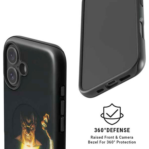 DC Comics Justice Society of America #23 Cover Painting Black Adam Original Art by Alex Ross iPhone 16 Magsafe Impact Case