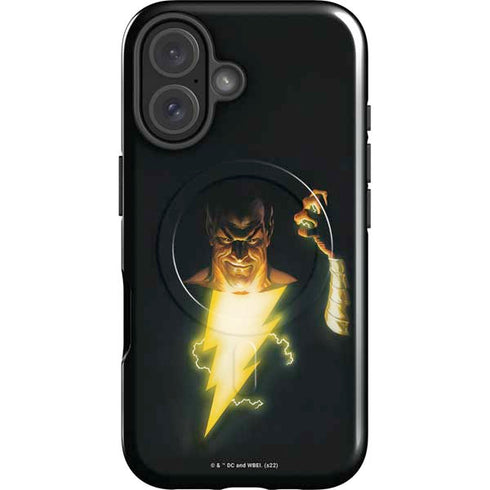 DC Comics Justice Society of America #23 Cover Painting Black Adam Original Art by Alex Ross iPhone 16 Plus Magsafe Impact Case