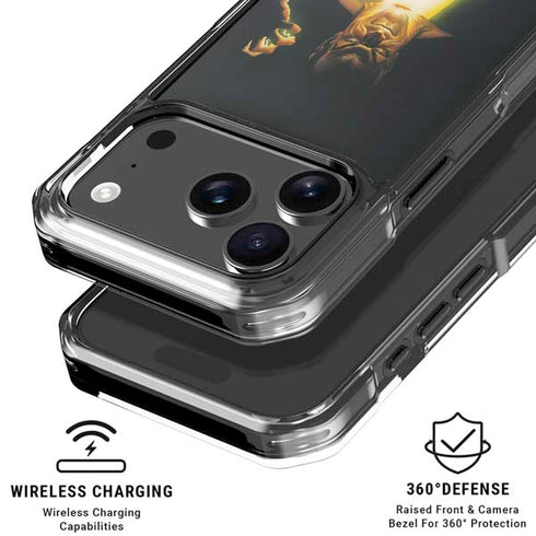 DC Comics Justice Society of America #23 Cover Painting Black Adam Original Art by Alex Ross iPhone 17 Pro Max Clear Case