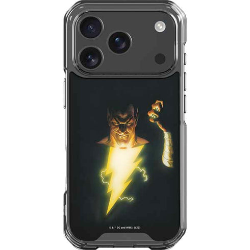 DC Comics Justice Society of America #23 Cover Painting Black Adam Original Art by Alex Ross iPhone 18 Pro Clear Case