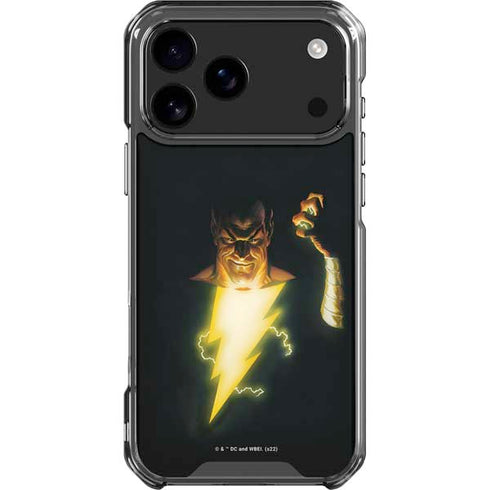 DC Comics Justice Society of America #23 Cover Painting Black Adam Original Art by Alex Ross iPhone 18 Pro Max Clear Case