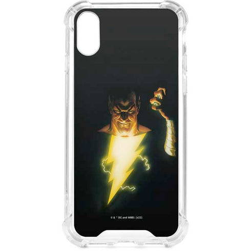DC Comics Justice Society of America #23 Cover Painting Black Adam Original Art by Alex Ross iPhone XS Clear Case
