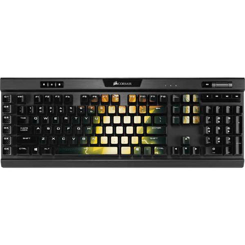 DC Comics Justice Society of America #23 Cover Painting Black Adam Original Art by Alex Ross K95 RGB PLATINUM Mechanical Gaming Keyboard Skin