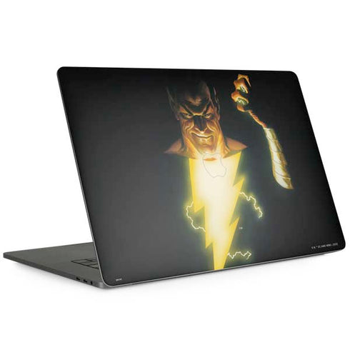 DC Comics Justice Society of America #23 Cover Painting Black Adam Original Art by Alex Ross MacBook Skins