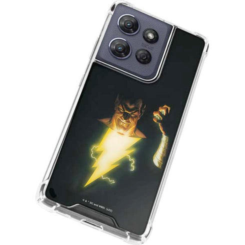 DC Comics Justice Society of America #23 Cover Painting Black Adam Original Art by Alex Ross Moto G Stylus 5G (2025) Clear Case