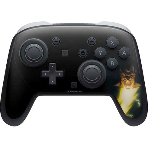 DC Comics Justice Society of America #23 Cover Painting Black Adam Original Art by Alex Ross Nintendo Switch 2 (2025) Pro Controller Skin