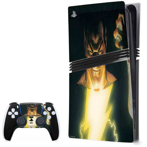 DC Comics Justice Society of America #23 Cover Painting Black Adam Original Art by Alex Ross PlayStation PS5 Skins