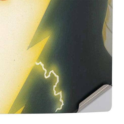DC Comics Justice Society of America #23 Cover Painting Black Adam Original Art by Alex Ross PS5 Pro Console Skin