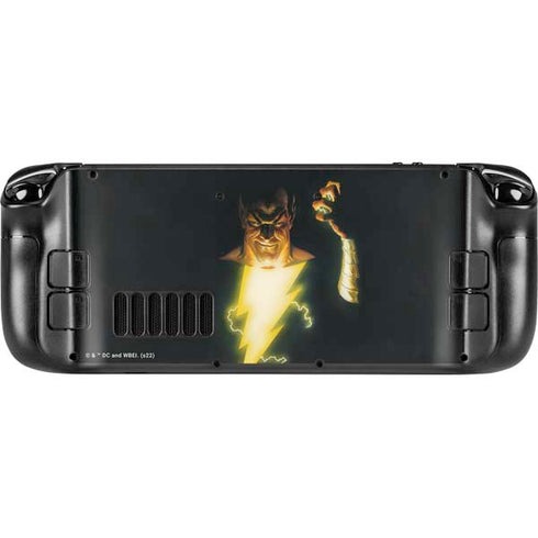 DC Comics Justice Society of America #23 Cover Painting Black Adam Original Art by Alex Ross Steam Deck Handheld Gaming Computer OLED Skin