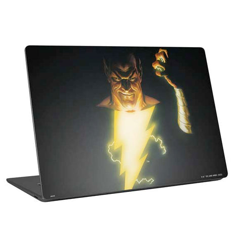 DC Comics Justice Society of America #23 Cover Painting Black Adam Original Art by Alex Ross Laptop Skins
