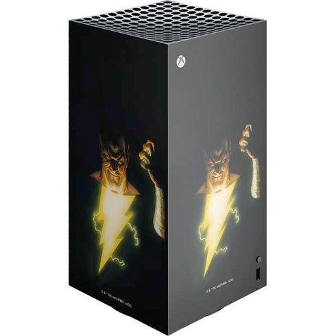 DC Comics Justice Society of America #23 Cover Painting Black Adam Original Art by Alex Ross XBox Series X Digital Edition Console Skin