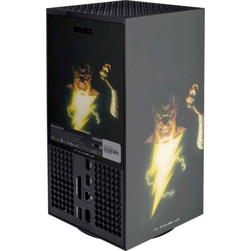 DC Comics Justice Society of America #23 Cover Painting Black Adam Original Art by Alex Ross XBox Series X Digital Edition Console Skin