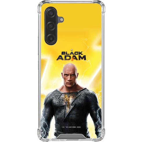 DC Comics Black Adam Movie Charcater Poster Galaxy A17 Clear Case